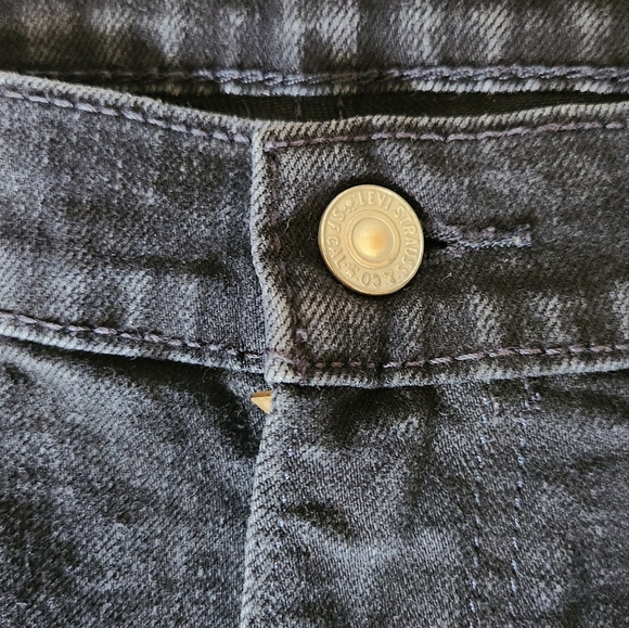 Men's Levi jeans black 508 size 32/32 - Picture 2 of 4